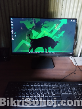 Desktop and monitor